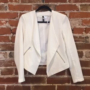 White blazer